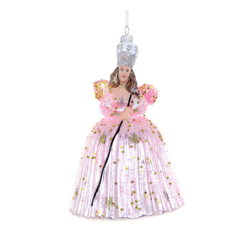 GLINDA GLASS ORNAMENT BY CODY FOSTER