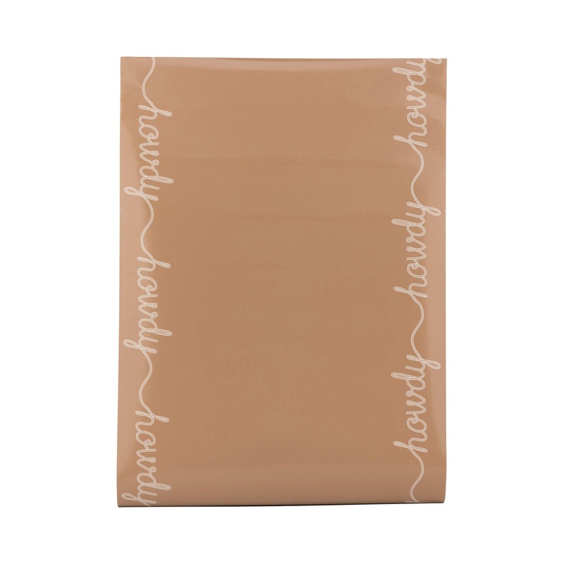 HOWDY PAPER TABLE RUNNER