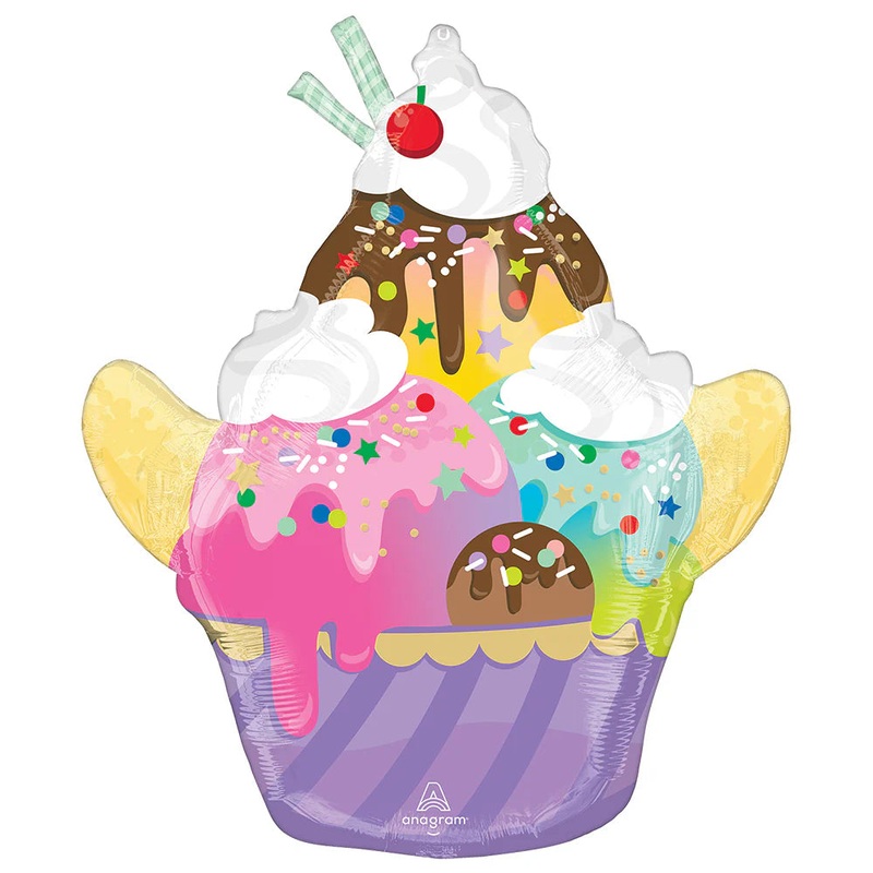 ICE CREAM SUNDAE BALLOON