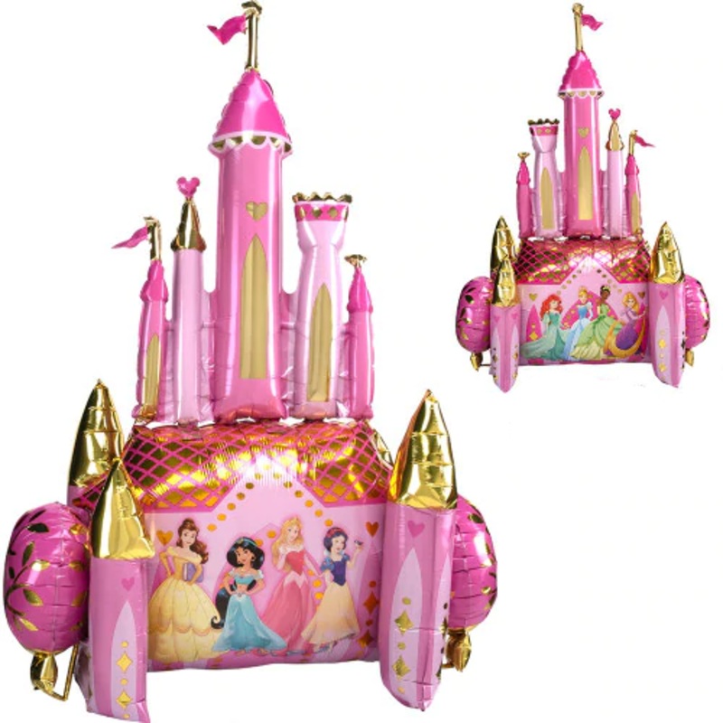 ONCE UPON A TIME PINK PRINCESS CASTLE AIRWALKER BALLOON