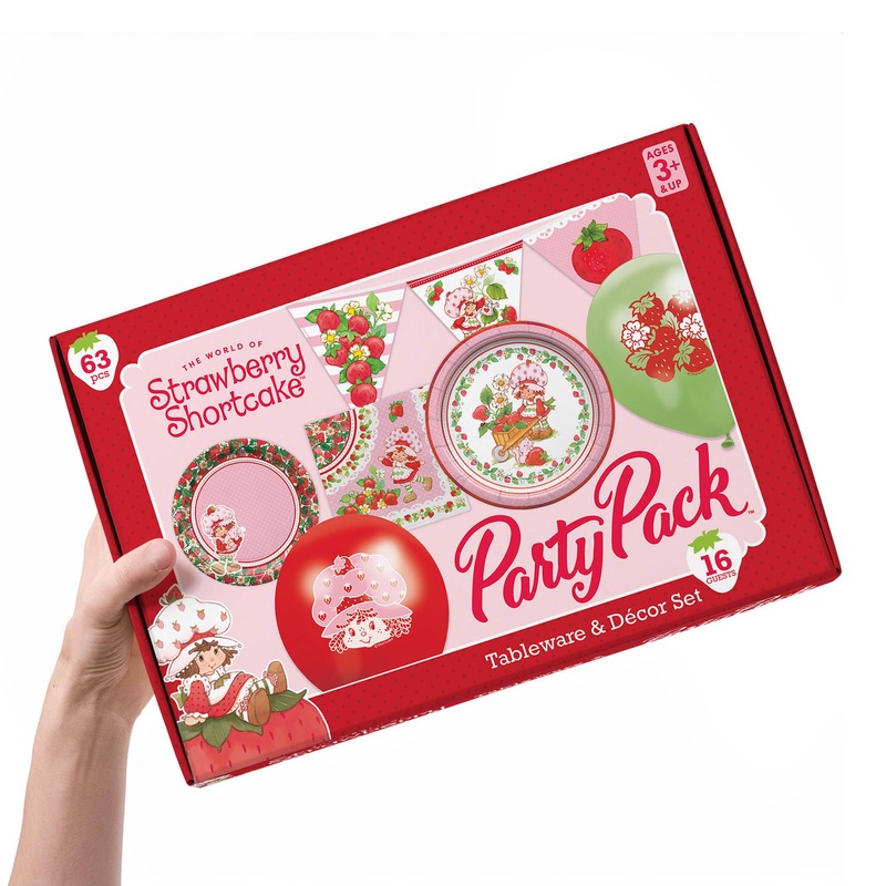 STRAWBERRY SHORTCAKE BIRTHDAY PARTY PACK