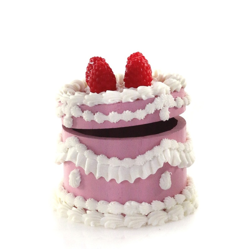 VINTAGE CAKE TRINKET BOX BY CODY FOSTER