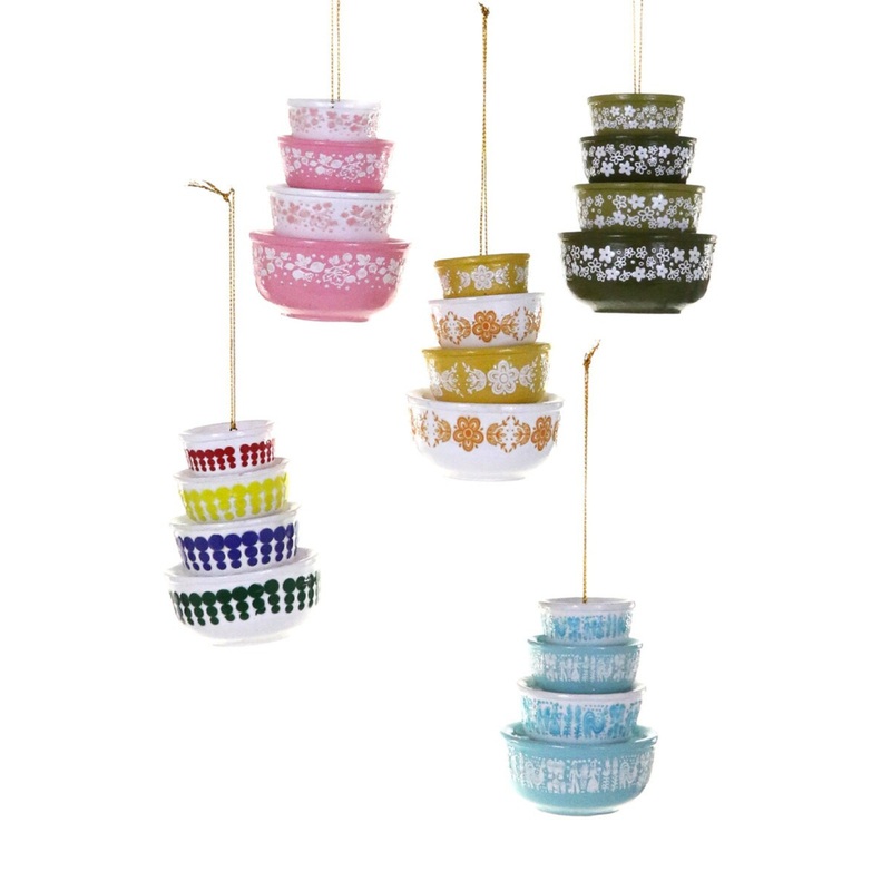 VINTAGE MIXING BOWLS ORNAMENT BY CODY FOSTER