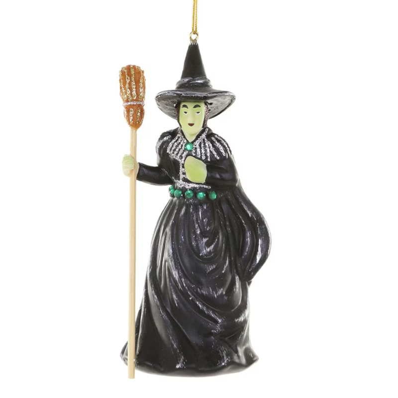 WICKED WITCH OF THE WEST GLASS ORNAMENT BY CODY FOSTER