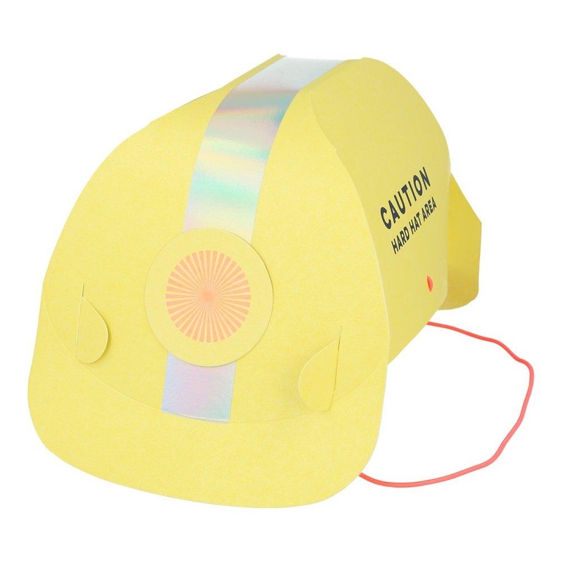 CONSTRUCTION THEMED PARTY HATS