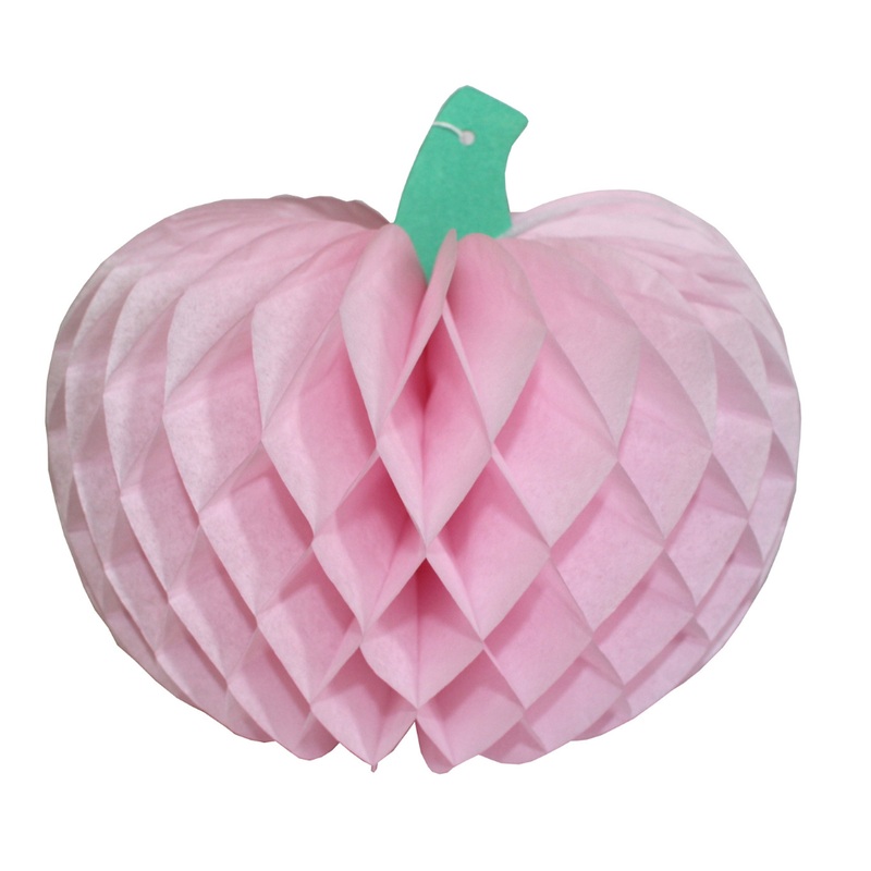 HONEYCOMB PUMPKIN DECORATION