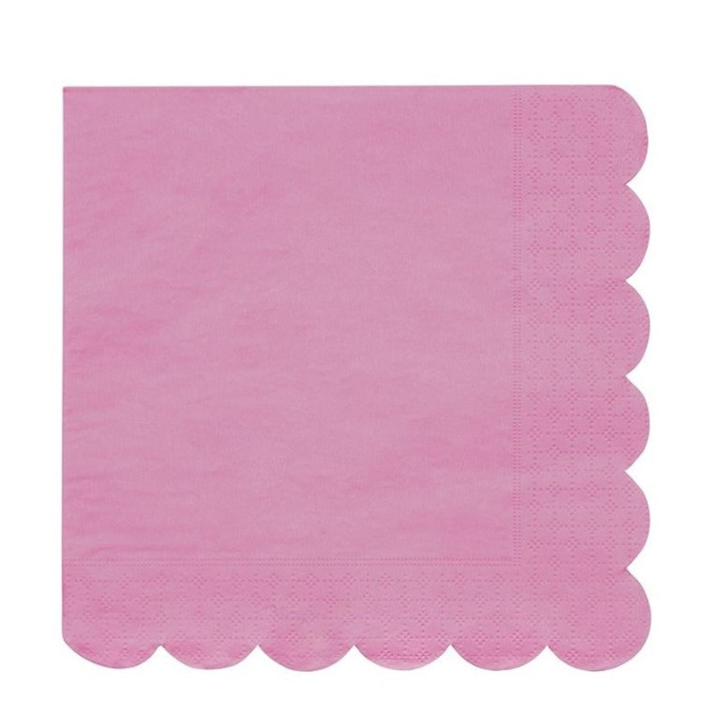 SIMPLY ECO DEEP PINK NAPKINS