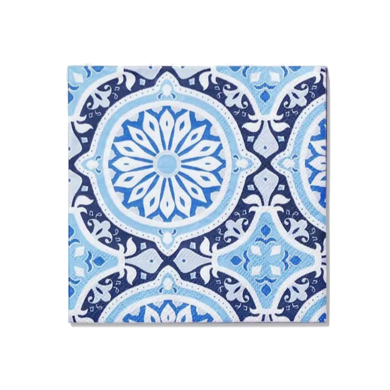 AMALFI BLUES COCKTAIL NAPKINS