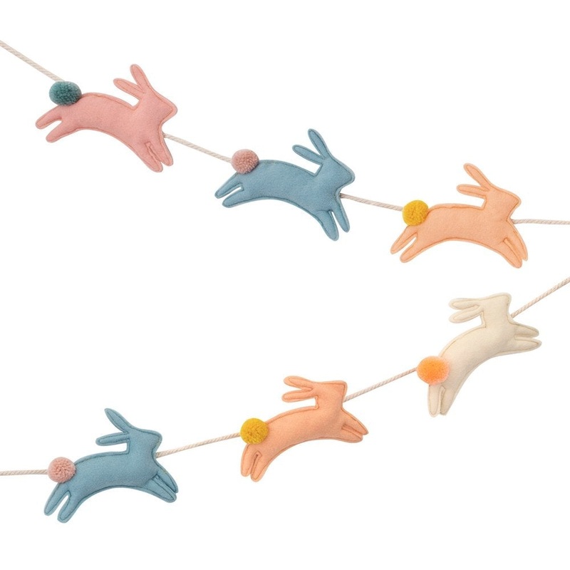 FELT BUNNY GARLAND