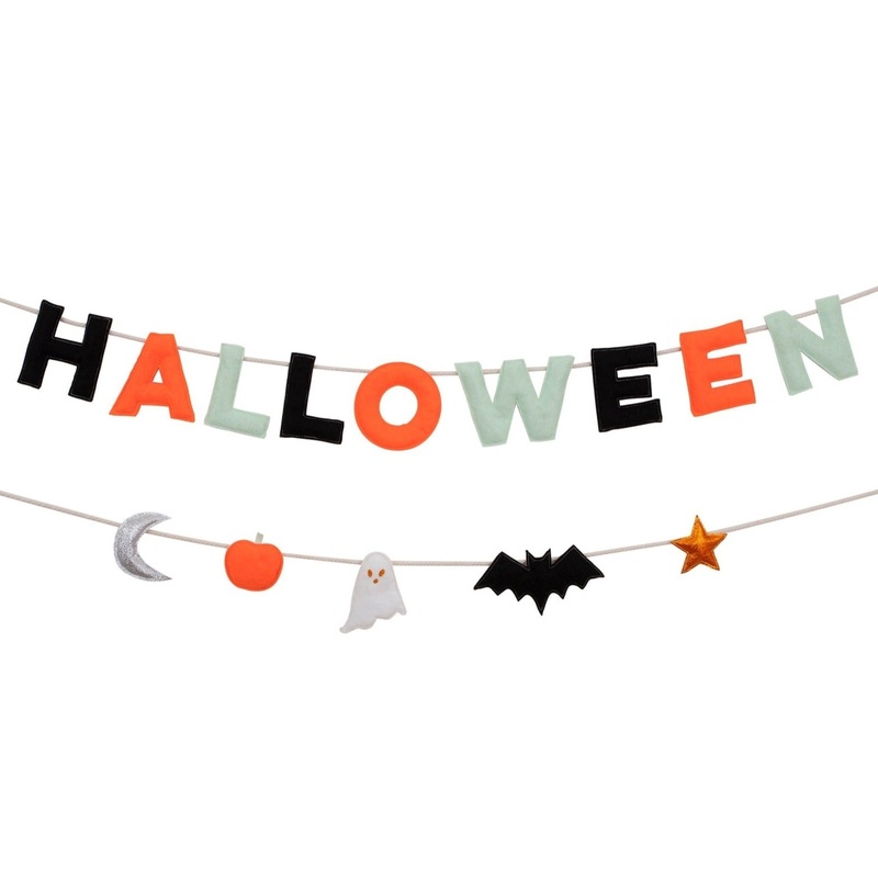 HALLOWEEN FELT GARLAND