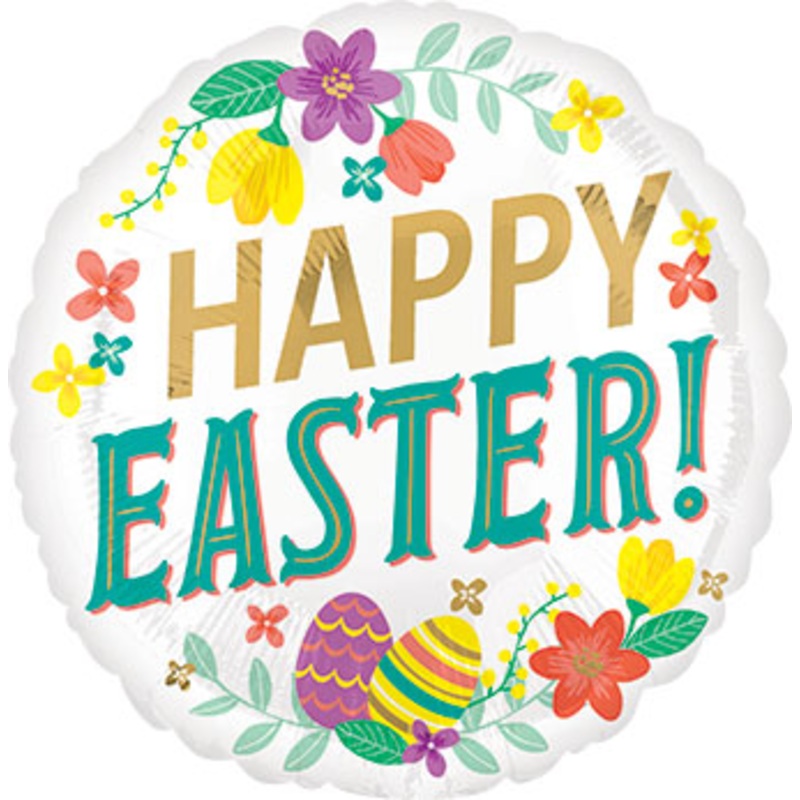 HAPPY EASTER FOIL BALLOON