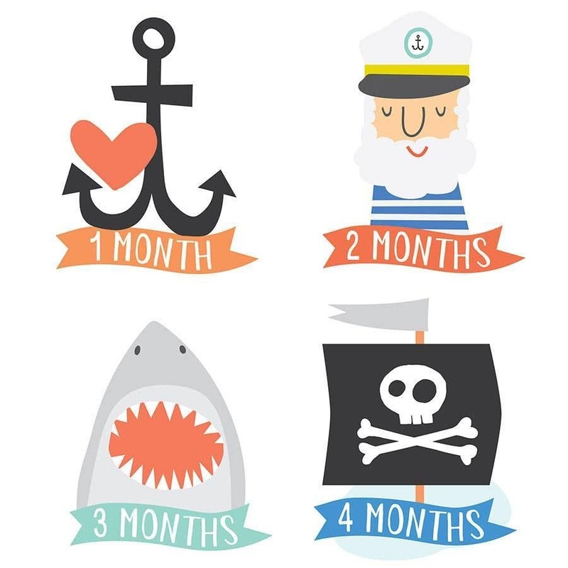 LITTLE CAPTAIN STICKER BY LUCY DARLING