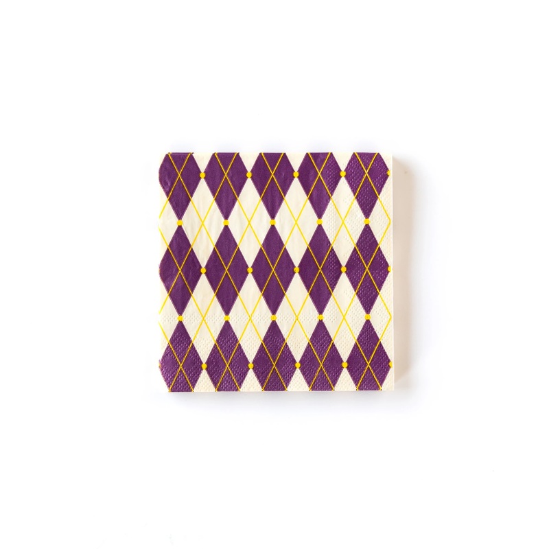MARDI GRAS COCKTAIL NAPKINS