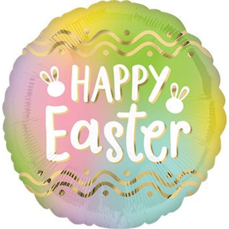 OMBRE HAPPY EASTER BALLOON