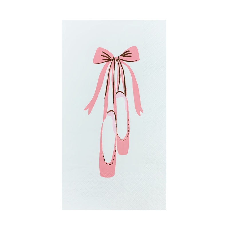 PIROUETTE BALLET THEMED GUEST NAPKINS
