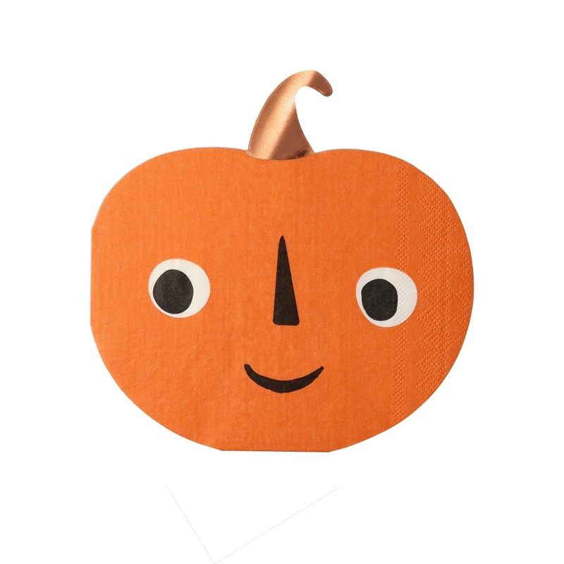 PUMPKIN PAPER PARTY NAPKINS