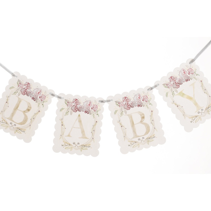 VINTAGE BABY BANNER