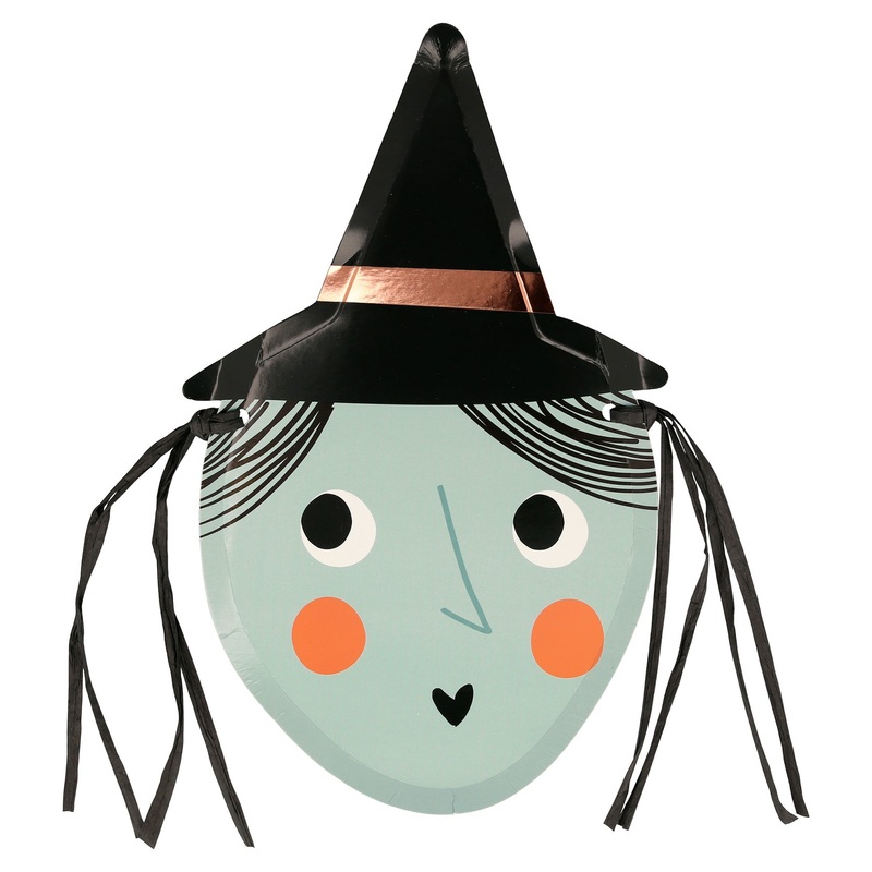 WITCH PAPER PARTY PLATES