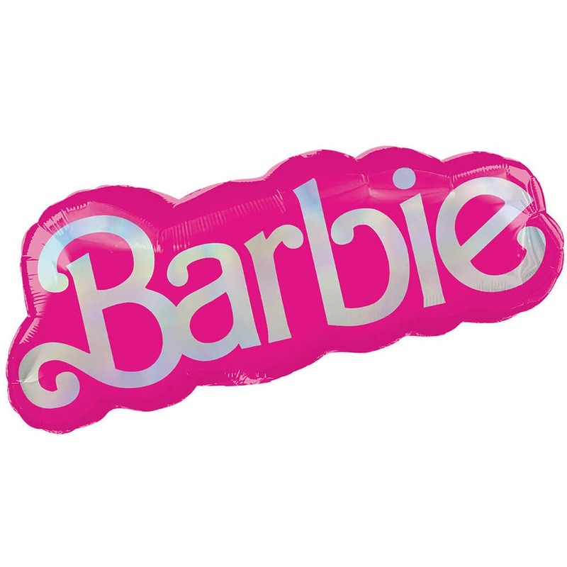 BARBIE LOGO BALLOON