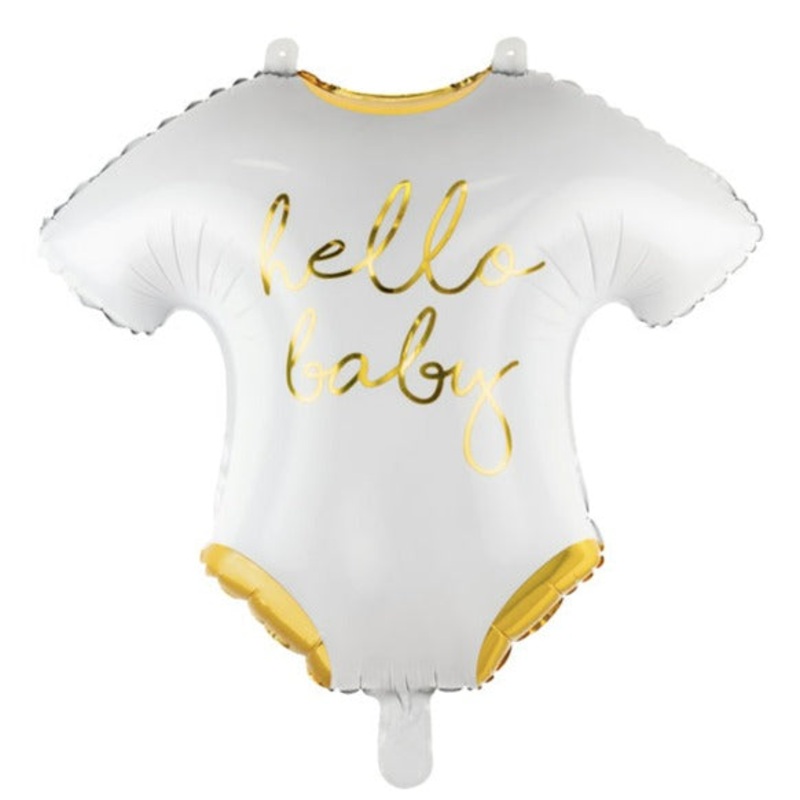 HELLO BABY ROMPER BALLOON