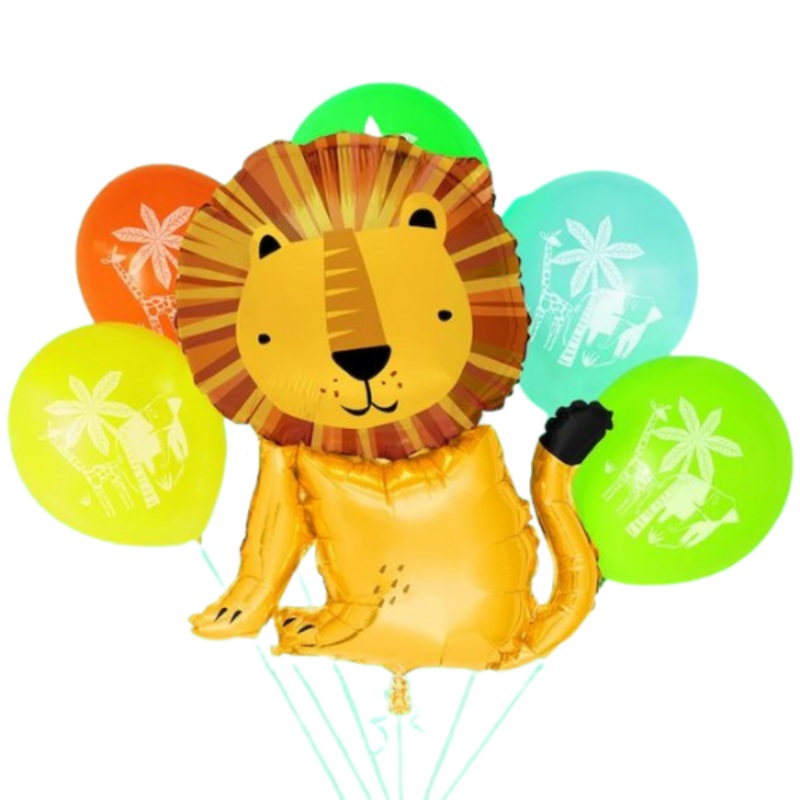 LION BALLOON BOUQUET KIT