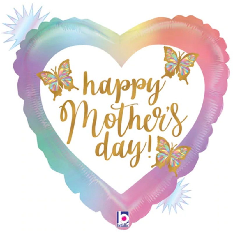 MOTHER’S DAY OPAL HEART BALLOON