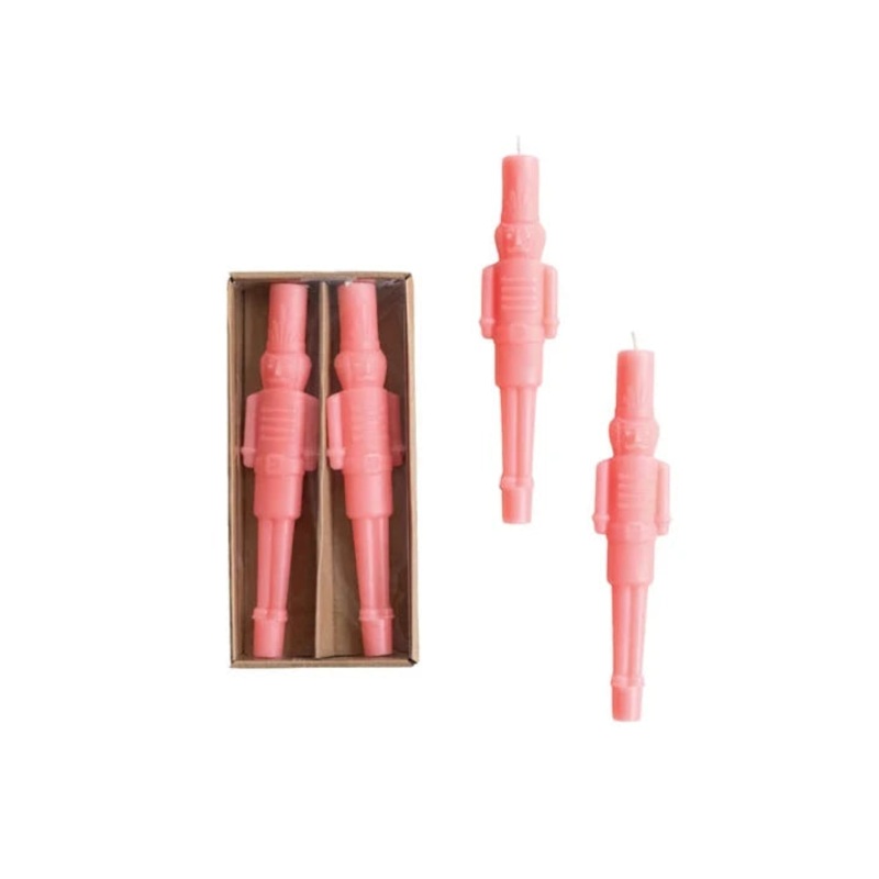 NUTCRACKER SHAPED TAPER CANDLES