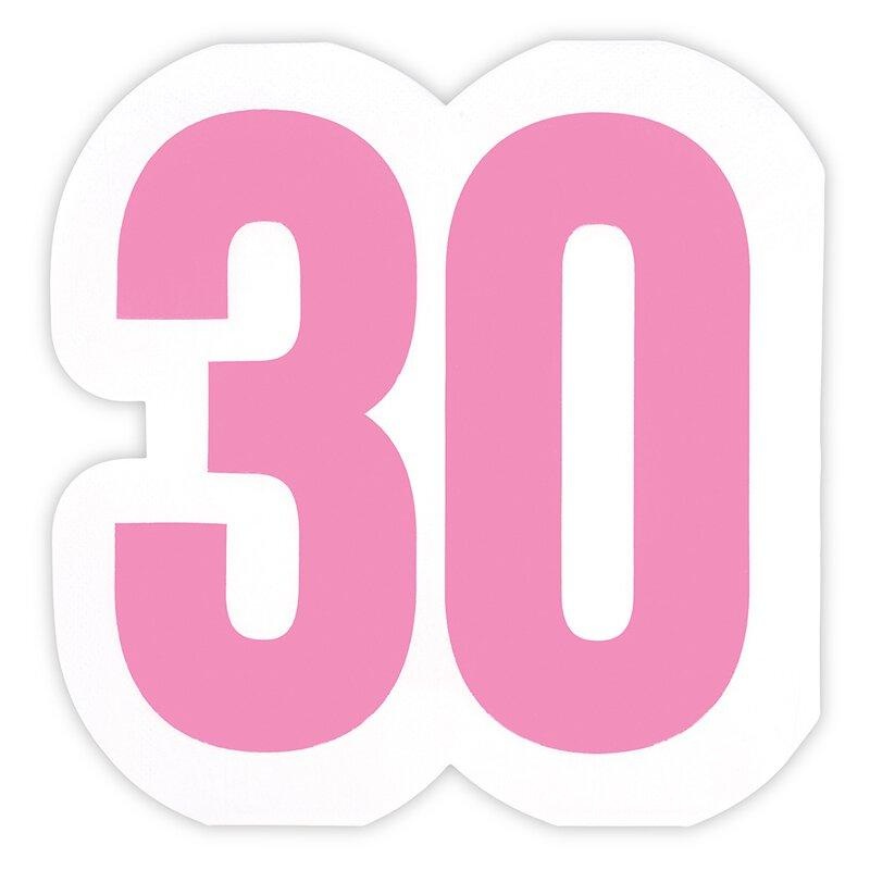30TH BIRTHDAY PARTY NAPKINS