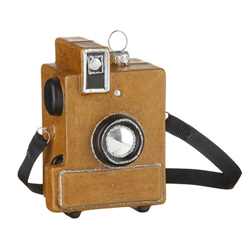 ANTIQUE CAMERA ORNAMENT