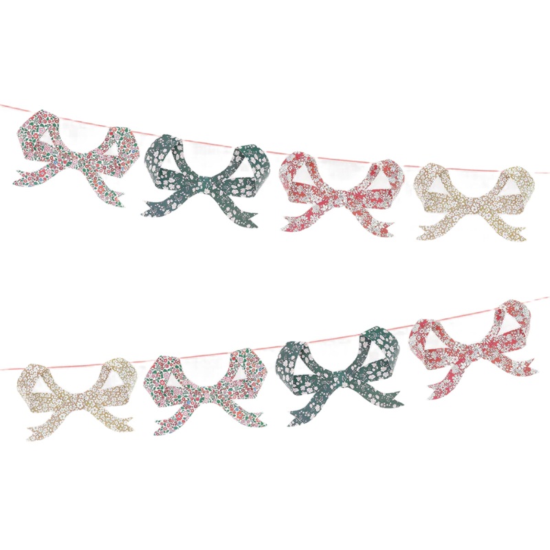 MERI MERI X LIBERTY FESTIVE BOW GARLAND