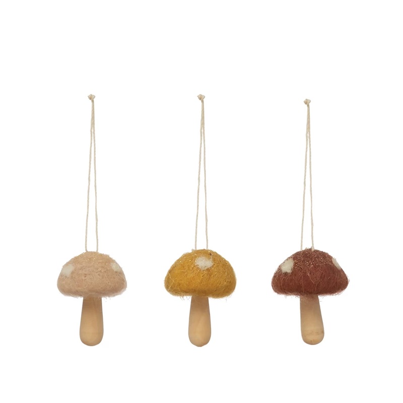 MUSHROOM ORNAMENT