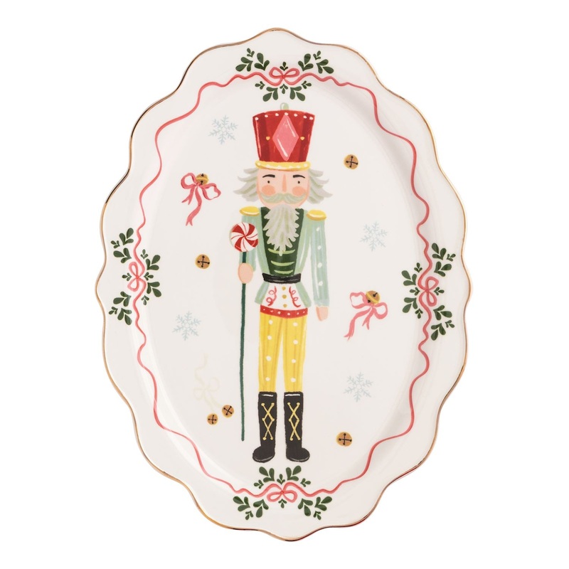 NUTCRACKER SERVING PLATTER