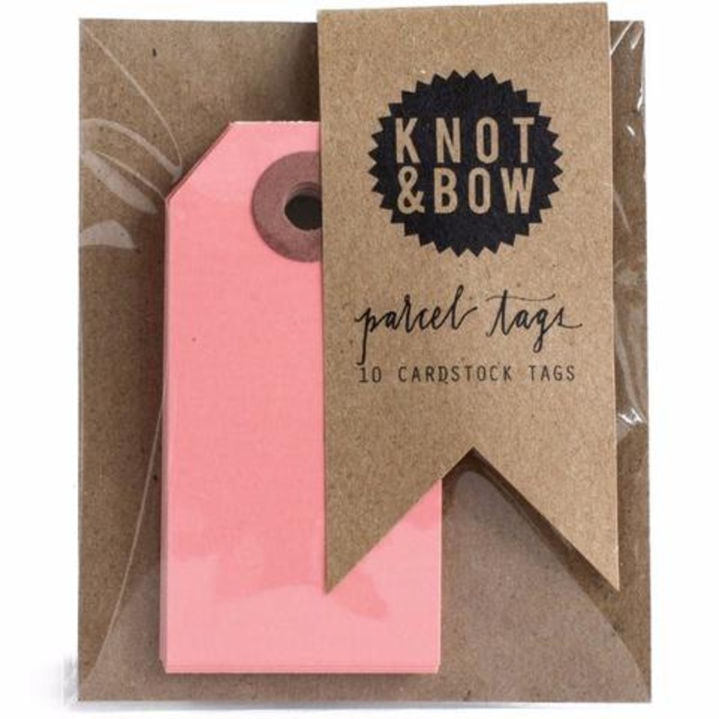PINK PARCEL TAGS