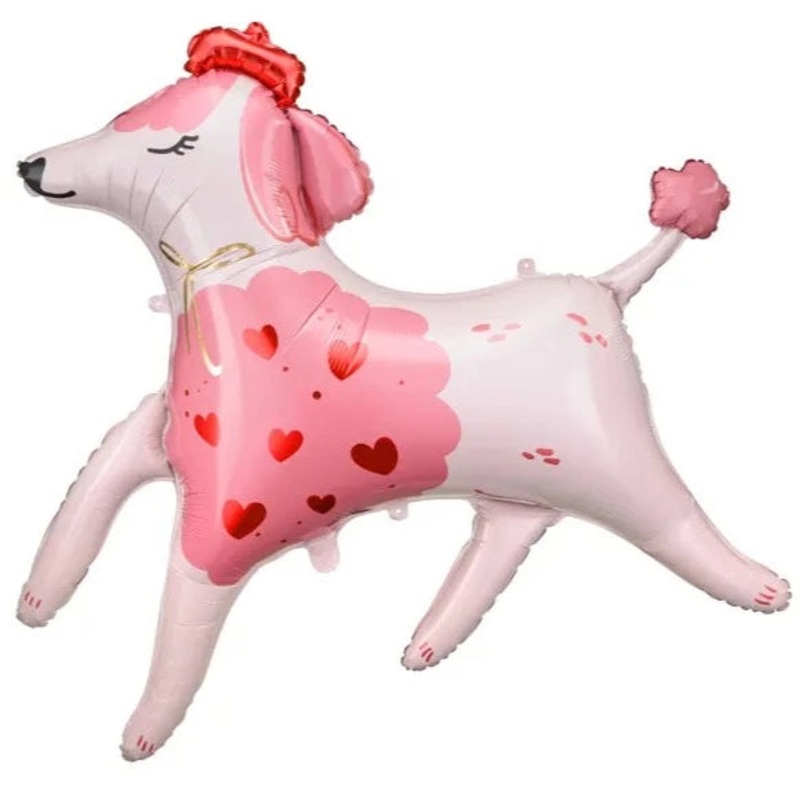 PINK POODLE BALLOON