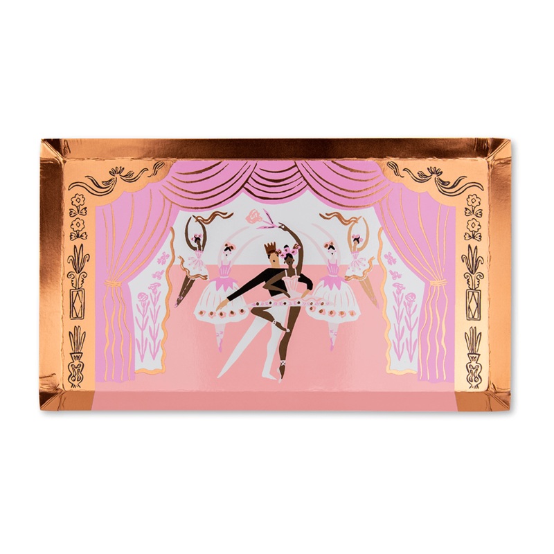 PIROUETTE BALLET THEMED LARGE PLATES