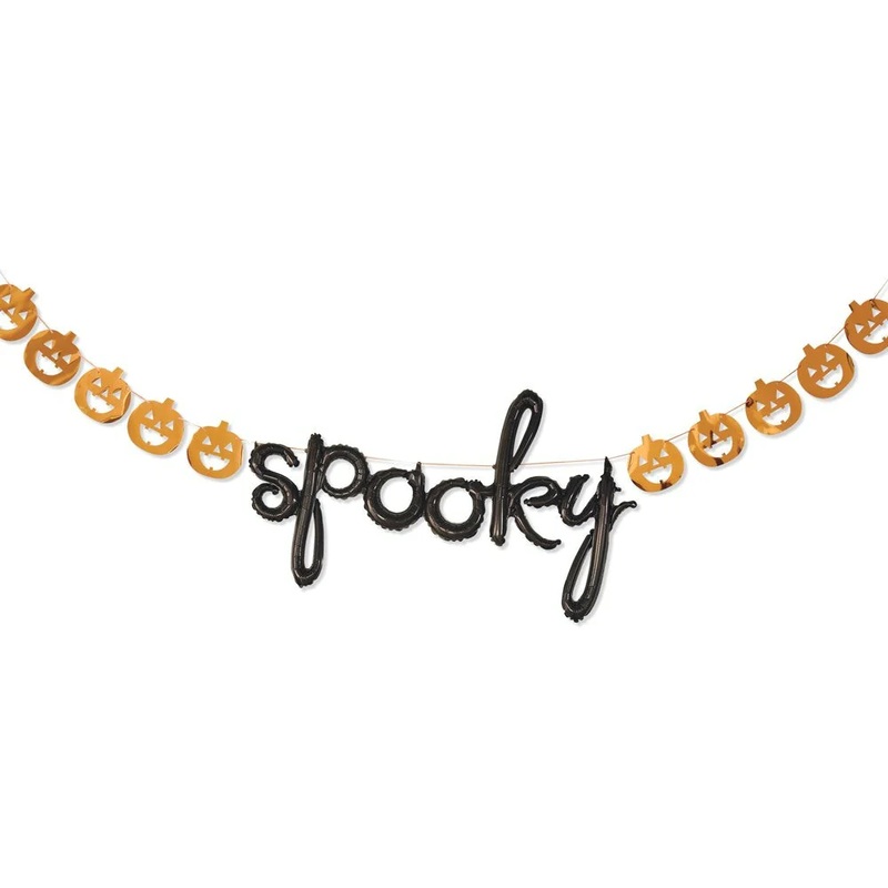 SPOOKY AIR-FILLED BALLOON BANNER