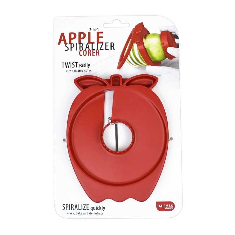 APPLE SPIRALIZER AND CORER