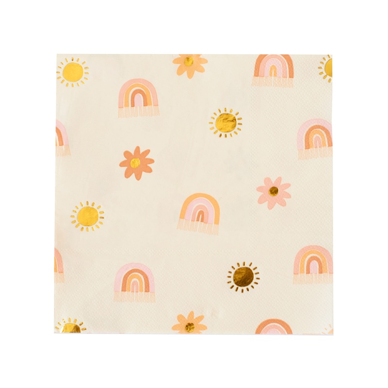 BOHO RAINBOW LARGE NAPKINS