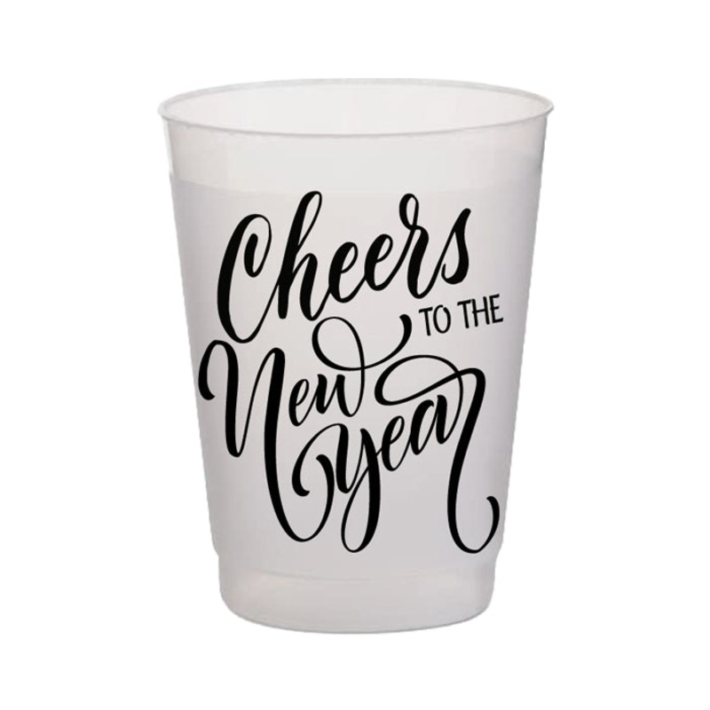 CHEERS TO THE NEW YEAR FROST FLEX CUPS