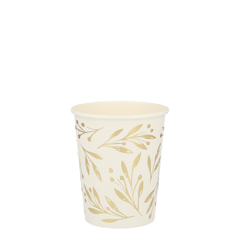 GOLD LEAF CUPS