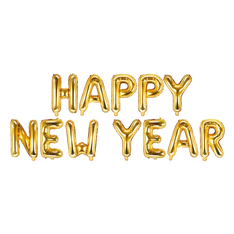 HAPPY NEW YEAR BALLOONS