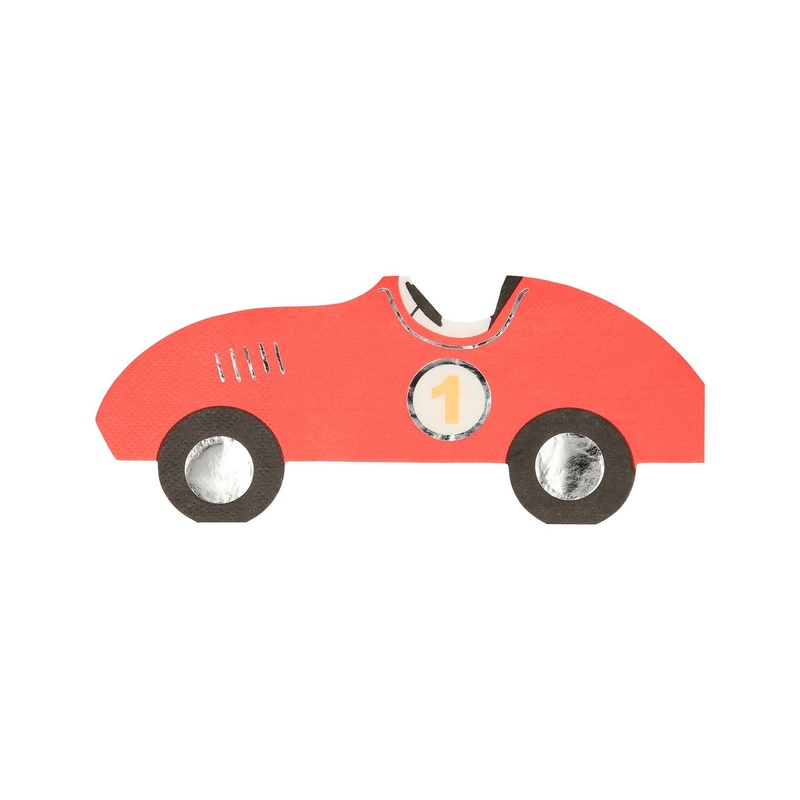 RACE CAR DIE-CUT NAPKINS