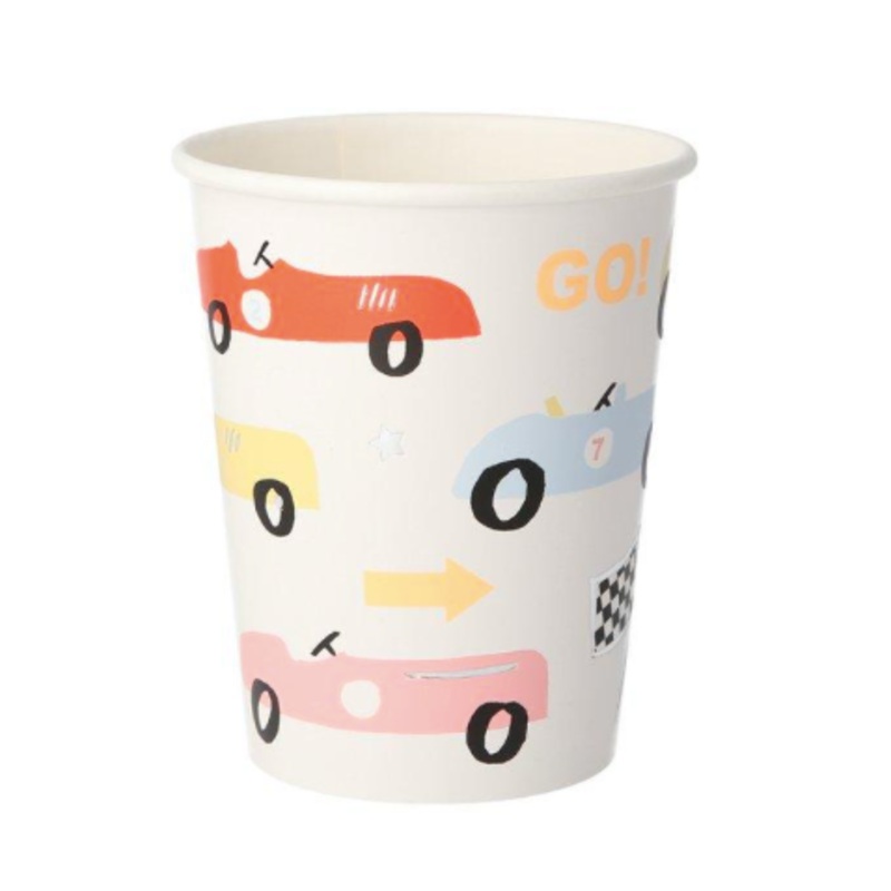 RACE CAR PARTY CUPS