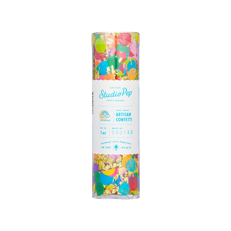 RAINBOW & GOLD CONFETTI