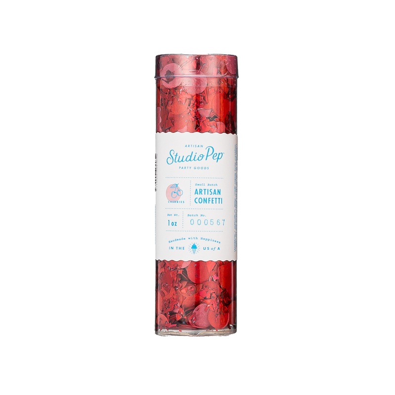RED CHERRIES ARTISAN CONFETTI