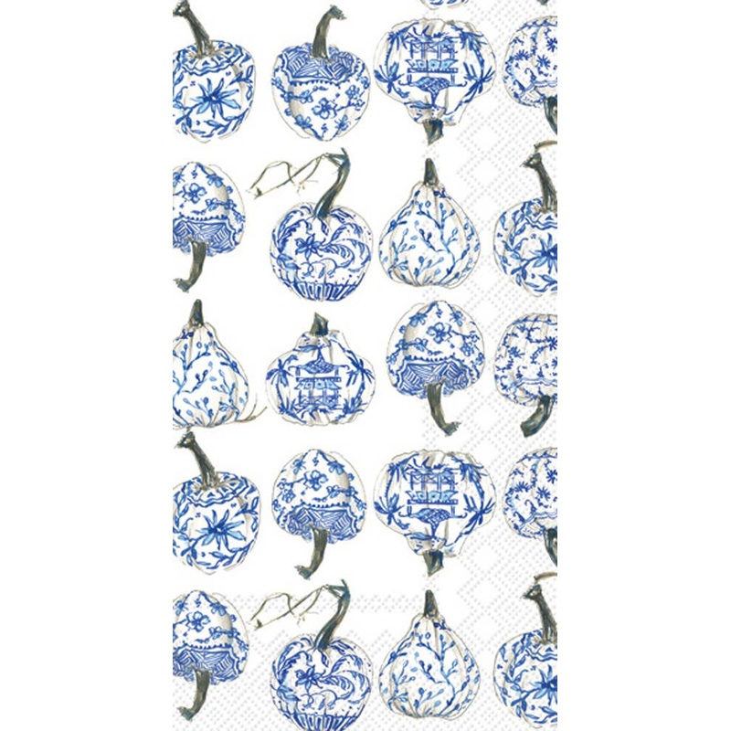 ROYAL CHINOISERIE PUMPKINS PAPER GUEST TOWELS