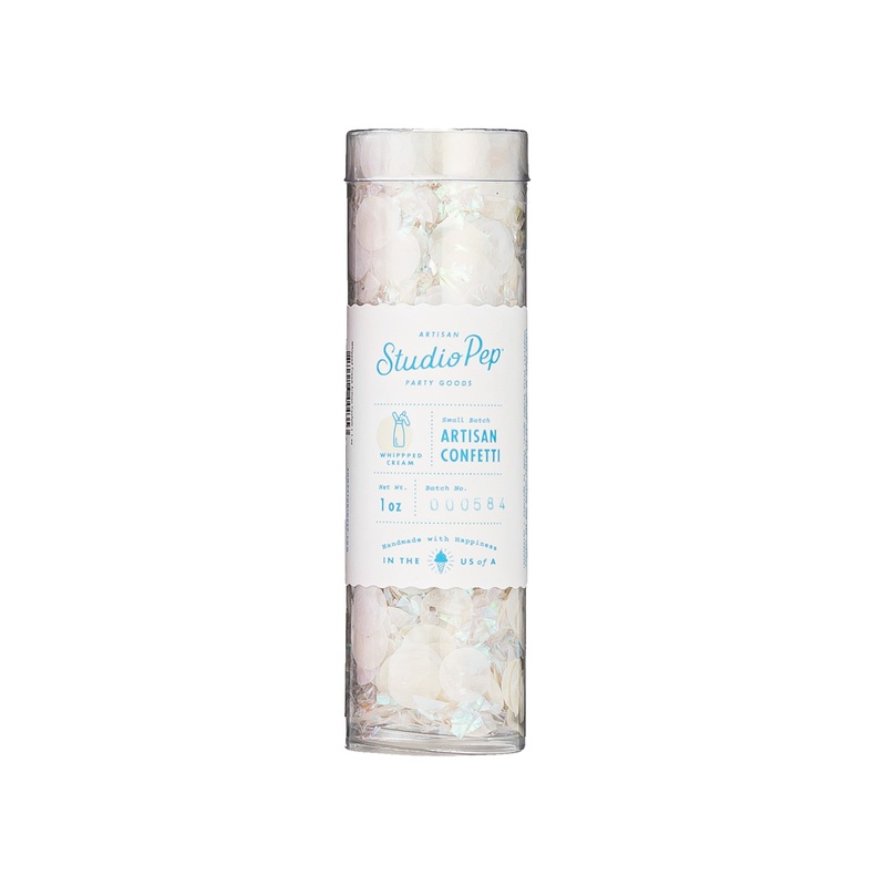 WHITE WHIPPED CREAM ARTISAN CONFETTI