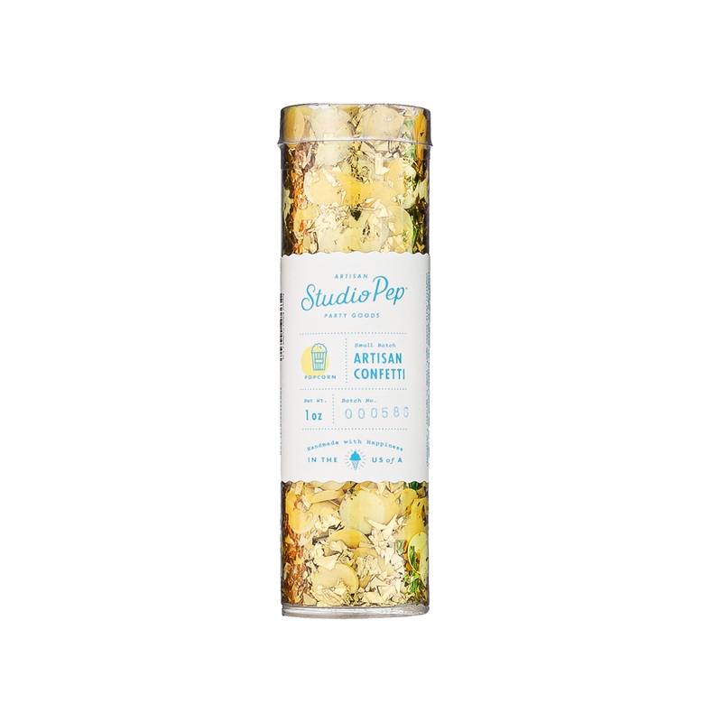 YELLOW POPCORN ARTISAN CONFETTI