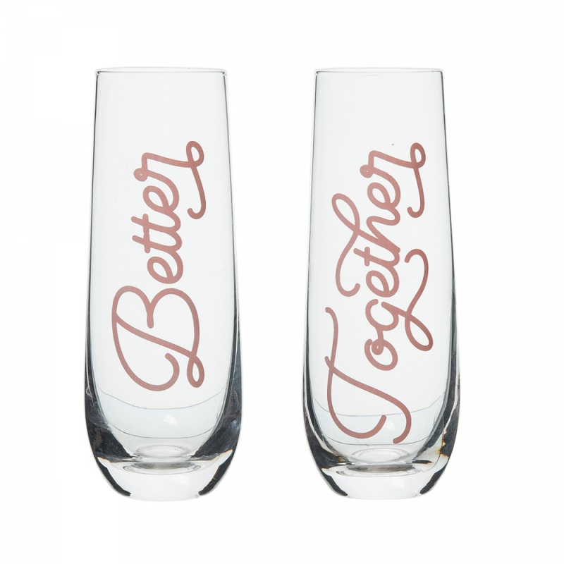 BETTER TOGETHER CHAMPAGNE GLASSES