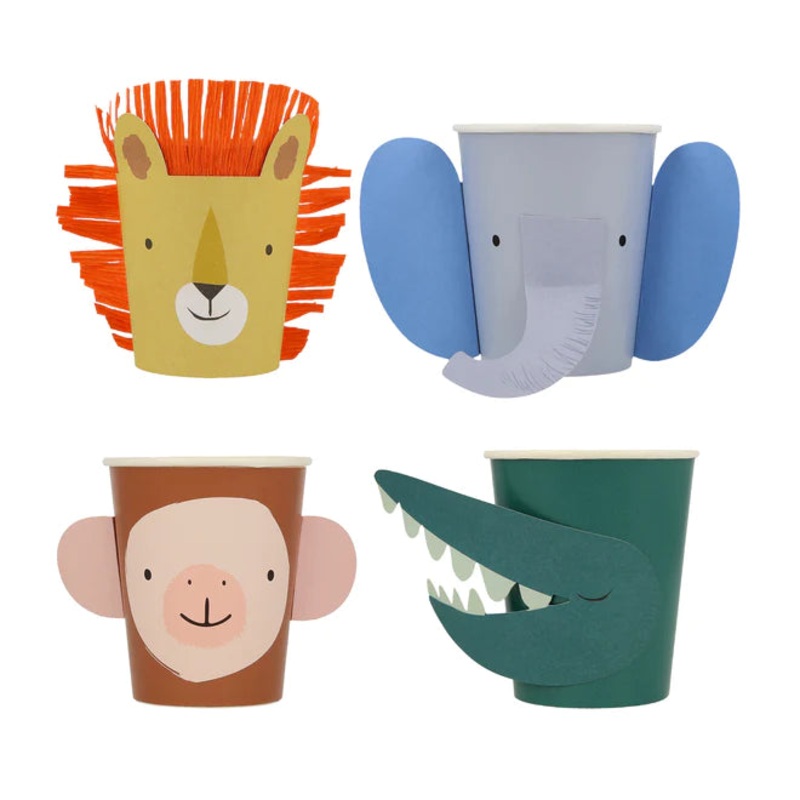 CIRCUS PARTY ANIMAL CUPS